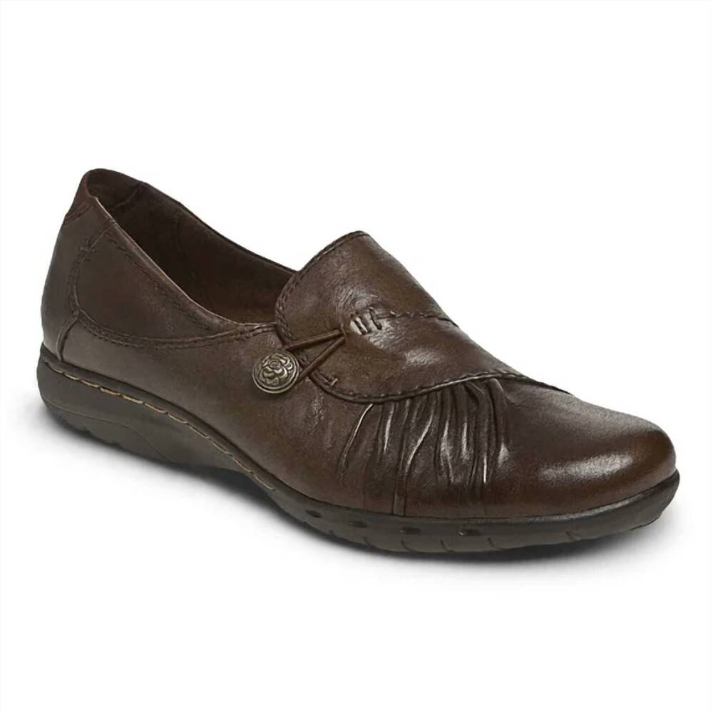 NEW COBB HILL women's paulette shoe in brown